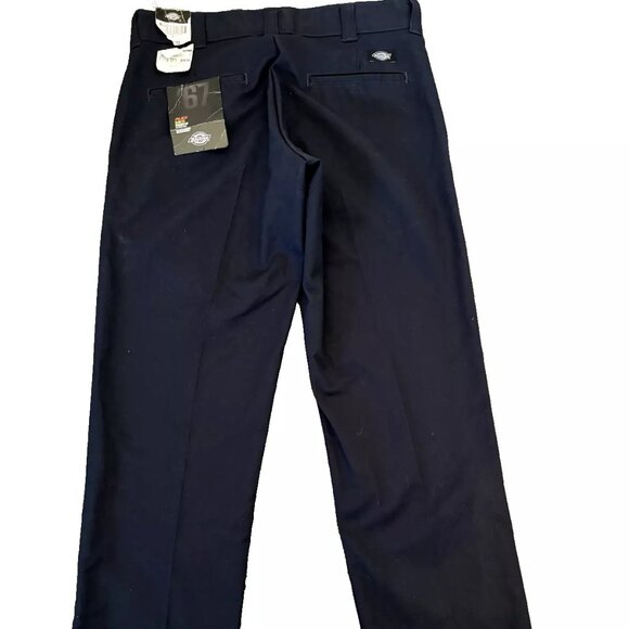 Dickies Mens Blue Flex Slim Fit Straight Leg Size 32x32 - Picture 2 of 8